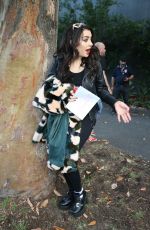 CHARLI XCX Leaves Dancing with the Stars Show in Melbourne