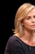 CHARLIZE THERON at Unaids New Fast Track Report Launch in Los Angeles