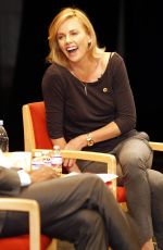 CHARLIZE THERON at Unaids New Fast Track Report Launch in Los Angeles