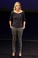 CHARLIZE THERON at Unaids New Fast Track Report Launch in Los Angeles