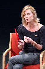 CHARLIZE THERON at Unaids New Fast Track Report Launch in Los Angeles