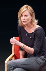 CHARLIZE THERON at Unaids New Fast Track Report Launch in Los Angeles