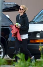CHARLIZE THERON Leaves A Yoga Class 1211
