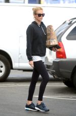 CHARLIZE THERON Leaves A Yoga Class 1211