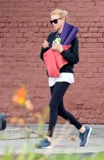 CHARLIZE THERON Leaves A Yoga Class 1211