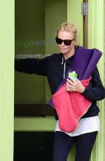 CHARLIZE THERON Leaves A Yoga Class 1211
