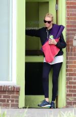 CHARLIZE THERON Leaves A Yoga Class 1211