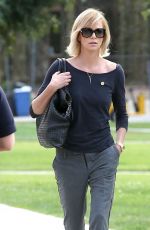 CHARLIZE THERON out and About in Los Angeles 2011