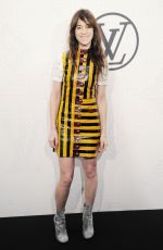 CHARLOTTE GAINSBOURG at Louis Vuitton Monogram Celebration in New York