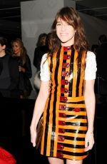 CHARLOTTE GAINSBOURG at Louis Vuitton Monogram Celebration in New York