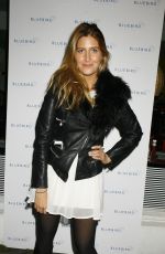 CHESKA HULL at Scandi-bird Bar Launch in London