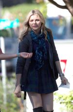 CHLOE MORETZ on the Set of the 5th Wave in Atlanta 1811