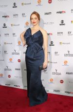 CHRISTINA HENDRICKS at International Academy of Television Arts & Sciences Emmy Awards in New York