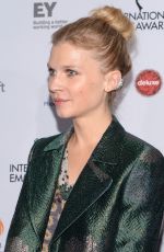 CLEMENCE POESY at International Academy of Television Arts & Sciences Emmy Awards in New York
