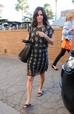 COURTNEY COX Out and About in Beverly Hills 0711