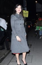 DAISY LOWE at Dolce & Gabbana Christmas Tree Party in London