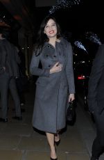DAISY LOWE at Dolce & Gabbana Christmas Tree Party in London