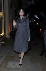 DAISY LOWE at Dolce & Gabbana Christmas Tree Party in London