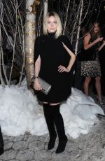 DAKOTA FANNING at Baz Dazzled Holiday Window Unveiling in New York