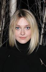 DAKOTA FANNING at Baz Dazzled Holiday Window Unveiling in New York