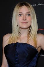 DAKOTA FANNING at Save the Children Illumination Gala in New York