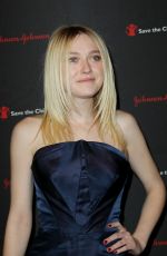 DAKOTA FANNING at Save the Children Illumination Gala in New York