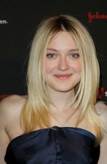 DAKOTA FANNING at Save the Children Illumination Gala in New York