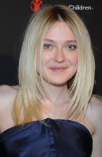 DAKOTA FANNING at Save the Children Illumination Gala in New York