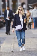 DAKOTA FANNING Out and About in Soho 1211