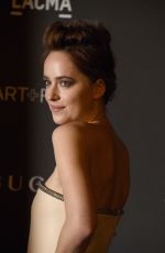 DAKOTA JOHNSON at 2014 Lacma Art + Film Gala in Los Angeles