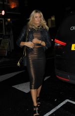 DANIELLE ARMSTRONG at Now Christmas Party in London