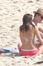 DEMI HARMAN and Alec Snow at a Beach in Sydney