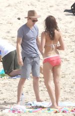 DEMI HARMAN and Alec Snow at a Beach in Sydney