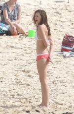 DEMI HARMAN and Alec Snow at a Beach in Sydney