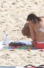 DEMI HARMAN and Alec Snow at a Beach in Sydney