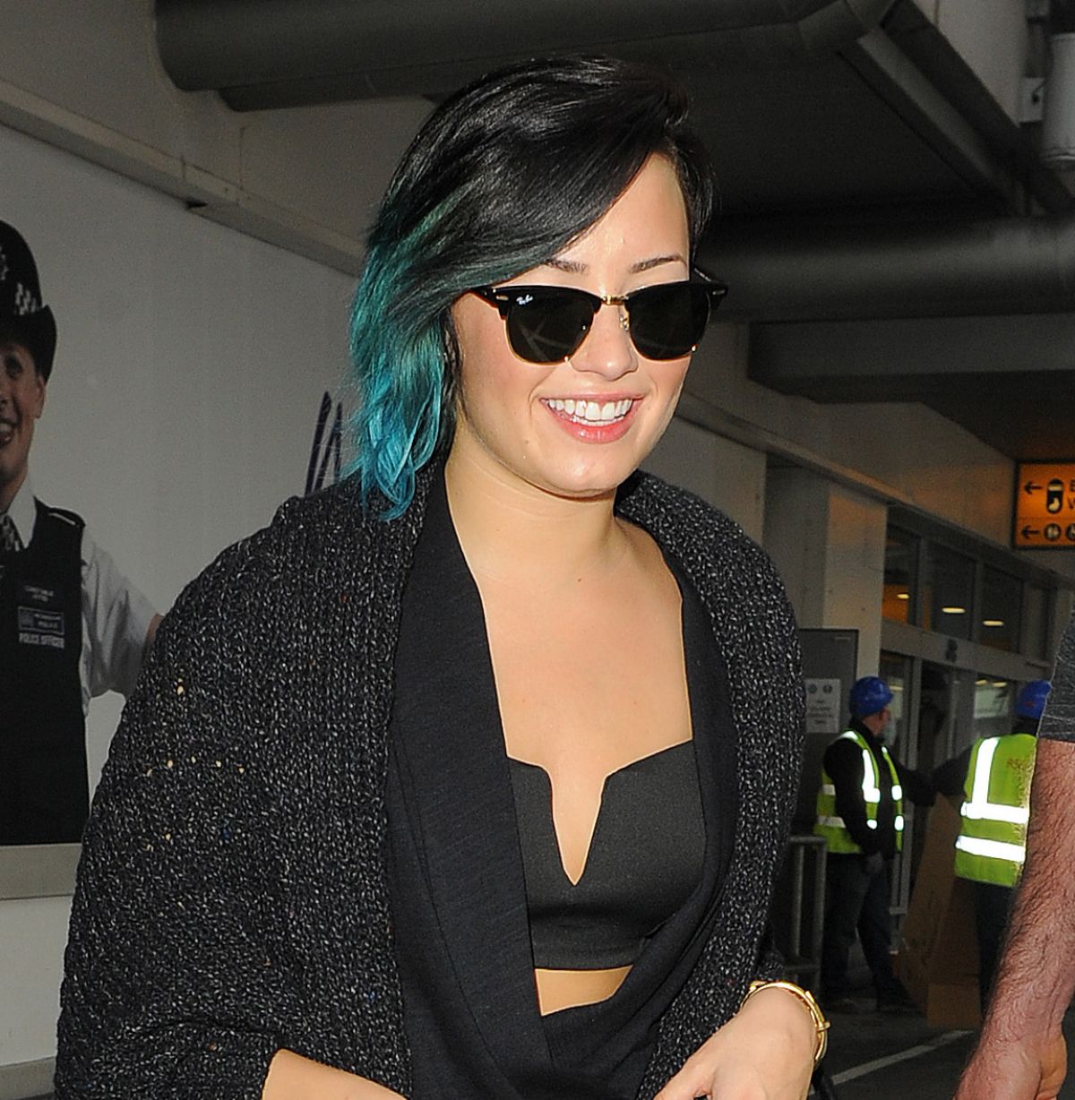 DEMI LOVATO Arrives at Heathrow Airport in london 1111 DEMI LOVATO Arrives at Heathrow Airport in london 1111