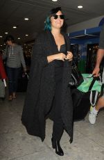 DEMI LOVATO Arrives at Heathrow Airport in london 1111