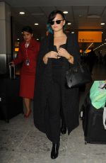DEMI LOVATO Arrives at Heathrow Airport in london 1111