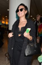 DEMI LOVATO Arrives at Heathrow Airport in london 1111