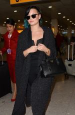 DEMI LOVATO Arrives at Heathrow Airport in london 1111