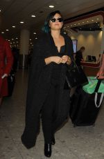 DEMI LOVATO Arrives at Heathrow Airport in london 1111