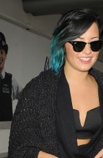 DEMI LOVATO Arrives at Heathrow Airport in london 1111