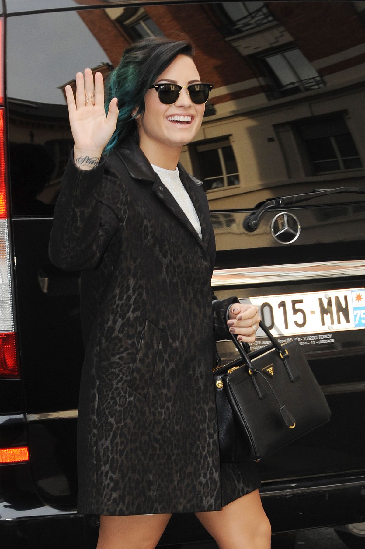 DEMI LOVATO Out and About in Paris DEMI LOVATO Out and About in Paris
