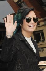 DEMI LOVATO Out and About in Paris