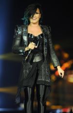 DEMI LOVATO Performs at 02 Arena in London