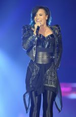 DEMI LOVATO Performs at 02 Arena in London