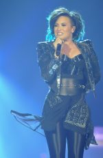 DEMI LOVATO Performs at 02 Arena in London