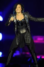 DEMI LOVATO Performs at 02 Arena in London