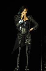 DEMI LOVATO Performs at 02 Arena in London