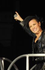 DEMI LOVATO Performs at 02 Arena in London